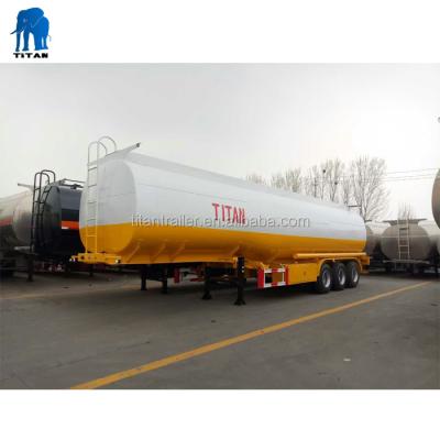 China TITAN 10000 Liter Water Tank Semi Truck Trailer Liquid Water Tanker Trailer 4 - 6L for sale