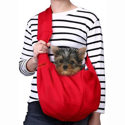 China New Design Pet Viable Wholesale Reversible Safety Carry Tote Bag Hugging Shoulder Travel Carrier Pet Sling Bag for sale