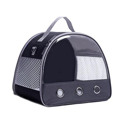 China Breathable Parrot Squirrel Guinea Pig Cage Hamster Bag Carrier Small Pet Bag Lightweight Portable Folding Travel Viable Animal for sale