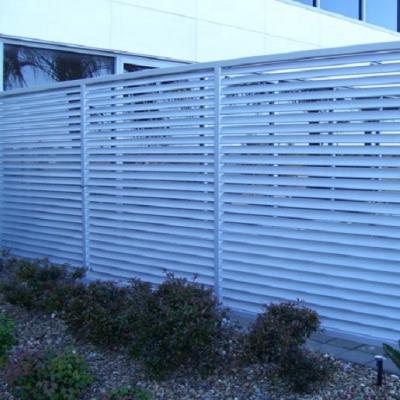 China Easily Assembled Fence Panels And Gates Into Aluminum Material Fence Fencing for sale