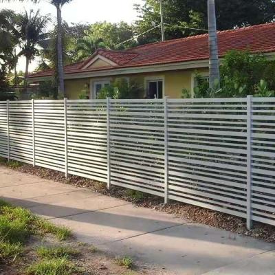 China Easily Assembled Powder Coated Barrier Modern Construction Picket Portable Fence for sale