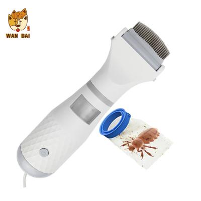 China Viable Hot Sale Pet Cleaning Flea Comb Pet Supplies Electric Flea Comb Kills High Quality Flea Lice Comb for sale