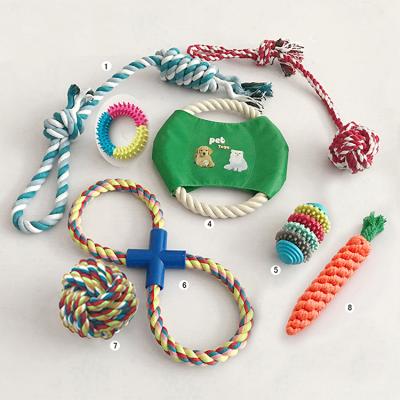 China High Quality Viable Variety Pet Toy Chew Set With Ball For Dogs Best Selling Pet Chew Sets Rope Ball Toy Pocket Pets Toys for sale