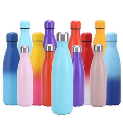 China Sustainable Wholesale Custom Logo Insulated Cola Shape Stainless Steel Sport Water Bottle For Outdoor Activities And Sports for sale