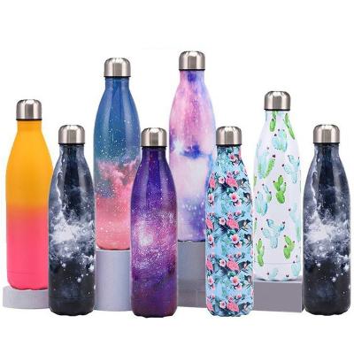 China Sustainable Custom Logo Leakproof Lids 17oz 25oz 18/8 Stainless Steel Triple Layered Insulated Reusable Metal Sports Gym Water Bottle for sale