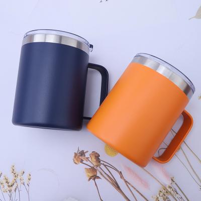 China Sustainable Customized mug double layer vacuum insulation multiple colors and processes 304 stainless steel 14 oz for sale