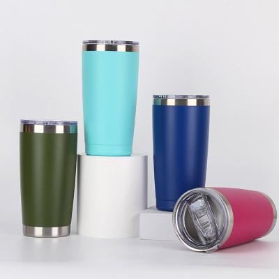 China Sustainable OEM High quality stainless steel insulated cup car mounted 18/8 double layer vacuum 20 oz metal large capacity for sale