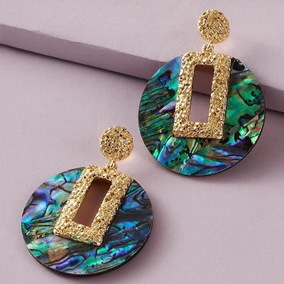 China Korean Earrings Casual/Sporty Jewelry For Women Large Fashion Acrylic Dangle Korean Earrings Earings Fashion Jewelry for sale