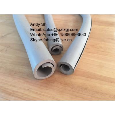 China Silicone Spiral Shape Silicone Insulating Hose / Tube For Overhead Line for sale