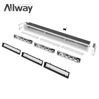 China Allway Modern High Quality Slim Ceiling Down Recessed Frame LED Downlight Grill Lamp Ignition Housing for sale