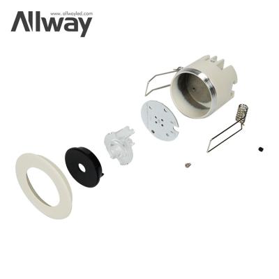 China Allway Modern Mini Fixture Lamp Holder Office Hotel Ceiling Spot Light LED Customize Lights Frame for sale