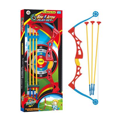 China Hot Selling Shooting Games Archery Set Outdoor Kids Game Kit Shooting Game Arrows Archery for sale