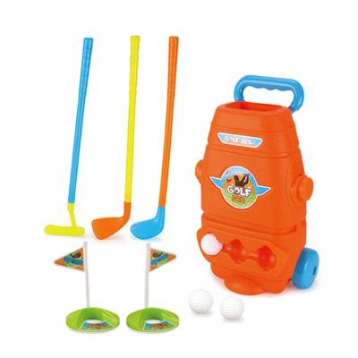 China Factory Wholesale High Quality Kids Play Golf Set Mini Golf Toy 25.5*16*51.5 cm for sale