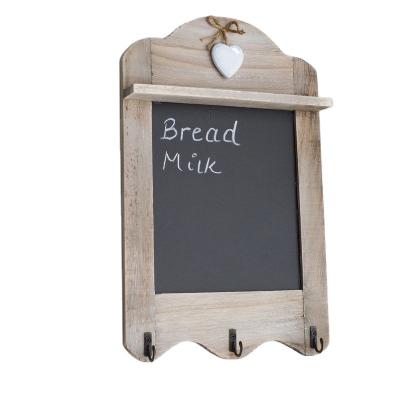 China Factory Direct Sale Eco - Friendly Wooden Small Hanging Blackboard for sale