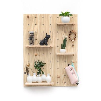 China Sustainable Wall Hardware Tool Display Decorative Hole Pegboard With Hooks for sale