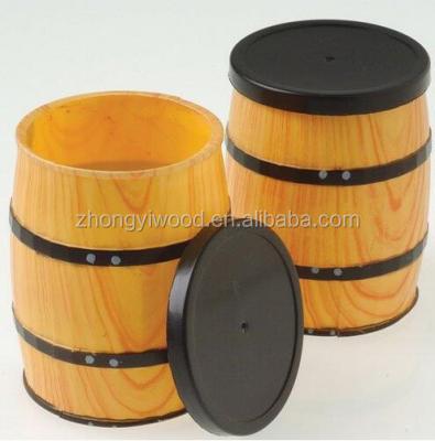 China China Mini Western Theme Barrel Containers /candy barrel for sale