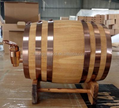 China Wholesale Wine Latest Version Wooden Wine Barrel for sale