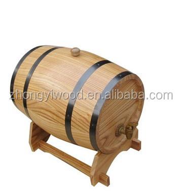 China Wine Wholesale NW Design Solid Wood Wine Barrel for sale