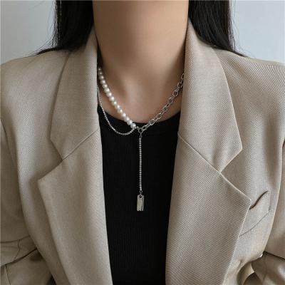 China Fashionable Hip Pop Popular Necklace Wholesale Price Stainless Steel Alloy Bead Pendant Necklace for sale