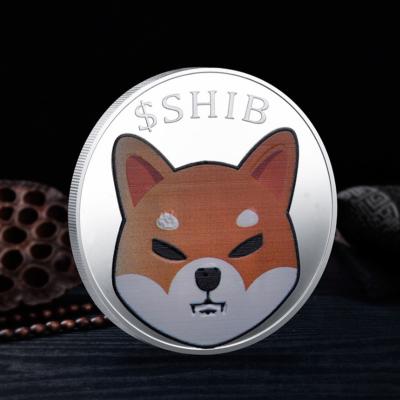 China India New Design Cheap Custom Silver Gold Coin Metal Challenge Coins Shiba Inu Coin For Souvenir for sale