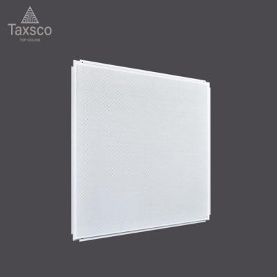 China Artistic Ceilings Stretches Attractive Durable White Aluminum Square Ceiling Metal Color Metal Ceiling Panel / Ceiling Tile for sale