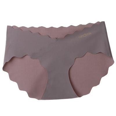 China Antibacterial Maternity Belly Support Women's Low-Rise Silk Mulberry Cotton Underwear One-Piece Panties for sale