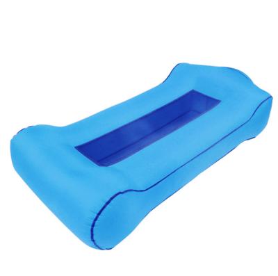 China Inflatable Outdoor Portable Lazy Sofa Folding Inflatable Sofa Bed Air Sofa for sale