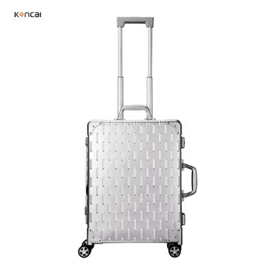 China Koncai New Design Fashionable Cosmetic Cases Makeup Studio Beauty Trolley Rolling Case With Lights And Legs KC-218 for sale