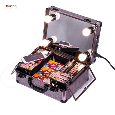 China Eco-friendly Profession Promotion Personalized Portable Lighted Makeup Station Supermarket Supplier for sale