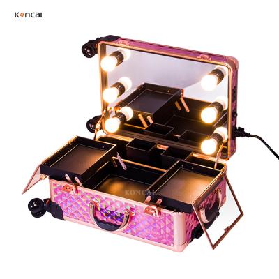 China Terminal Deck Storage Case Supplier Eco - Friendly Durable Holographic Makeup Case for sale