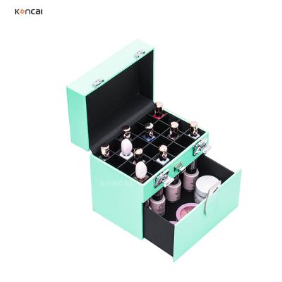 China 2021 New Design New Design Hand Nail Light Weight Professional Nail Artist Tool Portable Makeup Case for sale