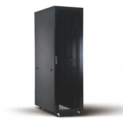 China Op maat gemaakt 42u 19inch zwart staand netwerk dataserver rack 603 rackkasten Te koop