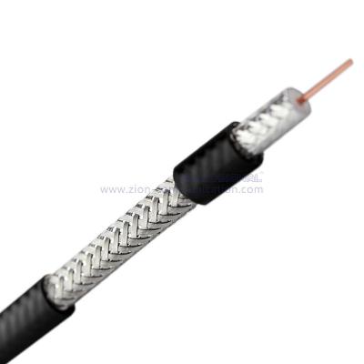 China Кабель паракс PK75-4-319 Foamed PE CuSn braid wire 63% coverage coax cable for sale