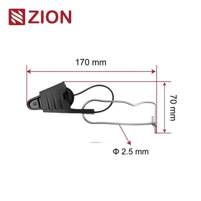 China FTTH Combination Flat Cable Drop Clamp ZCSPC-06 - Essential Tool for Secure FTTH Cable Routing for sale