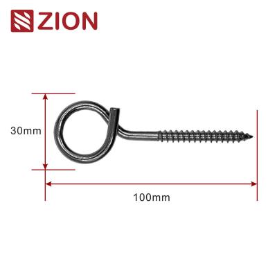 China ZCHK-02 FTTH Galvanized Carbon Steel Anchor Hook | Durable Drive Wire House Hook for Fiber Optic Applications for sale