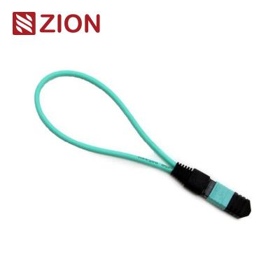 China 12 Fibers MTP OM3 Fiber Optic Loopback Module /Cable for sale