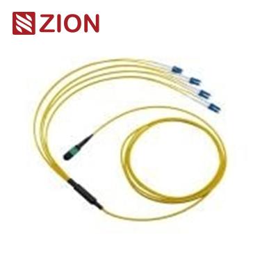 Cina 8 fibre MTP a LC 8F Fibra ottica monomodale MTP-LC 2,0 mm Cavi con cablaggio dritto in vendita