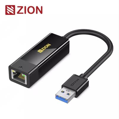 China Adaptador de rede USB3.0/RJ45 Gigabit Adaptador USB para Ethernet de alta velocidade para conectividade Gigabit sem problemas à venda