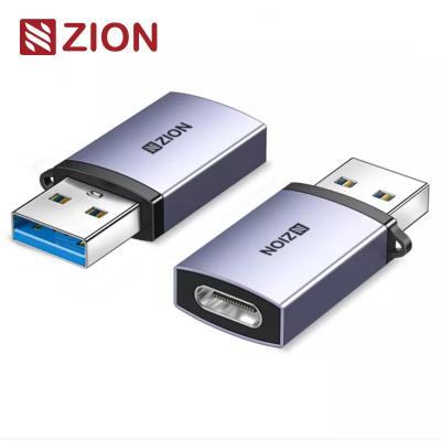 China USB 3.2 Gen 2 Male to Type-C Female Adapter Single Side 10Gbps High Speed USB 3.2 Gen 2 Adapter for Fast Data Transfer for sale