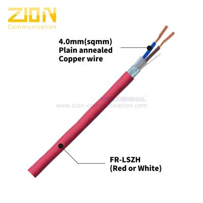 China PH30 cable resistente al fuego estándar FR-LSZH del SENIOR 114H para los circuitos de detección de fuego en venta