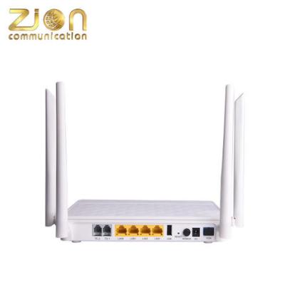 Китай Блок 4GE+2VOIP+2.4G/5.8G WLAN+1USB+CATV сети 761XR FTTH E/GPON оптически продается