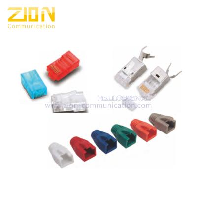 China Cat.5e/6A Plug 8P8C 3U-50U , Modular AR Plug, Ethernet , from China Manufacturer - Zion Communiation for sale