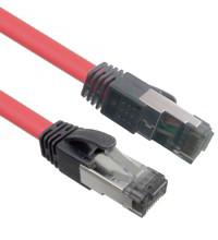 China Shielded Twisted Pair CAT8 Patch Cables Snagless PVC LSZH Jacket for sale