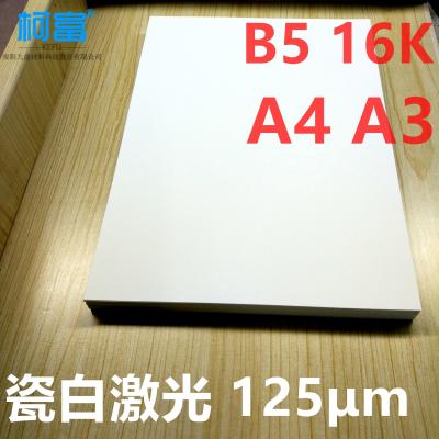 Cina 125um A4 White PET X Ray Film Sheets Opaque Laser Printing Film For HP OKI Printer in vendita