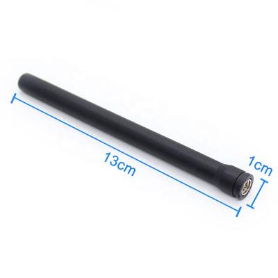 China Factory Supply 915MHz Lora RP SMA Male Connector Rubber Antenna 130x10mm for sale