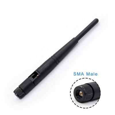 China Factory Price 2.4G 3dBi Antenna Indoor High Gain Wireless Module Rubber Antenna 135mm Wifi for sale