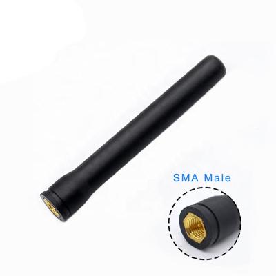 China Hot Sale 868MHz 900MHz 915MHz 2dBi SMA Male Connector Rubber Antenna 80mm for sale