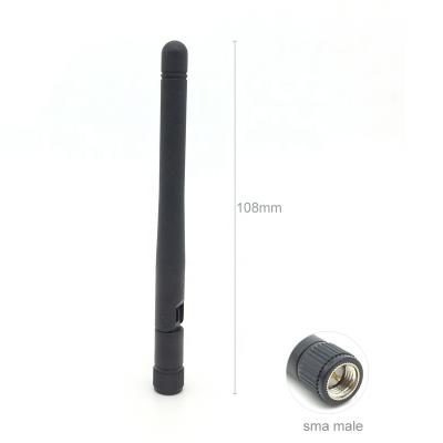 China Plastic Hot Selling +metal 2dBi GSM 3G External Antenna SMA Connector for sale