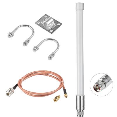 China Fixed Wall Mount Omni Lora Antenna 868Mhz 4Dbi 6 Dbi 4 Dbi 4G 868 Fiberglass 433Mhz Base for sale