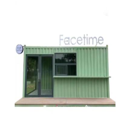 China Modern Mobile Living Container House Design Green Home Flat Pack 20ft Prefab House for sale